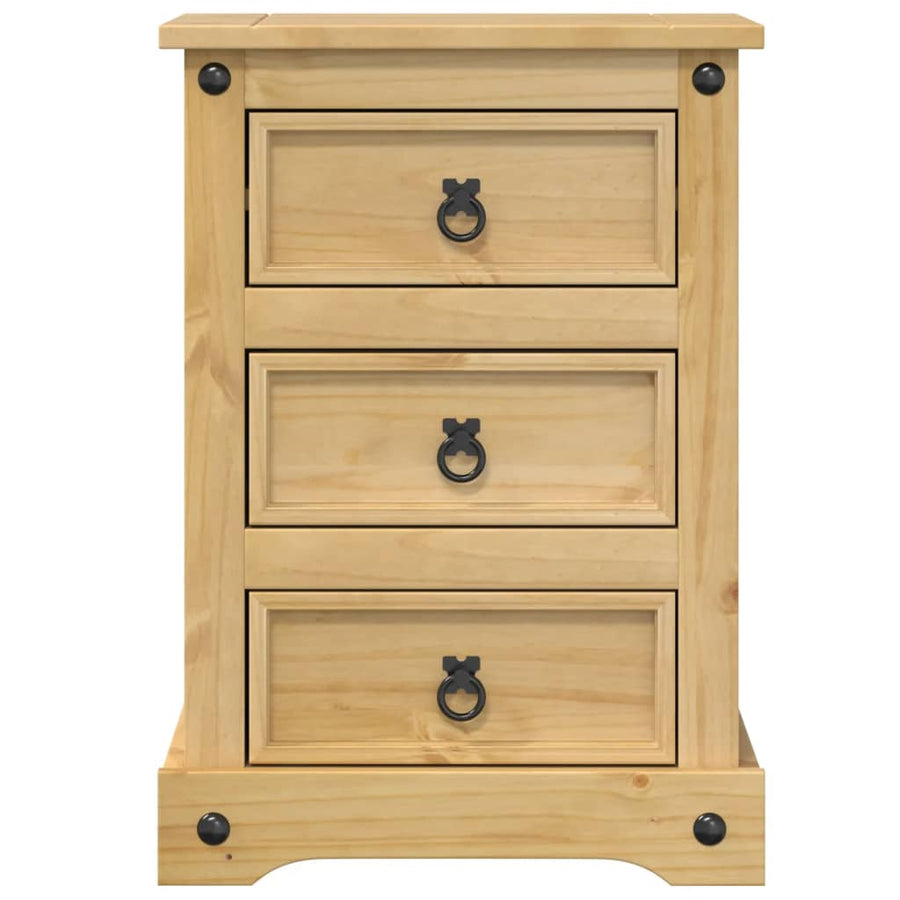 Nachtkastje Corona 45x35x64 cm massief grenenhout