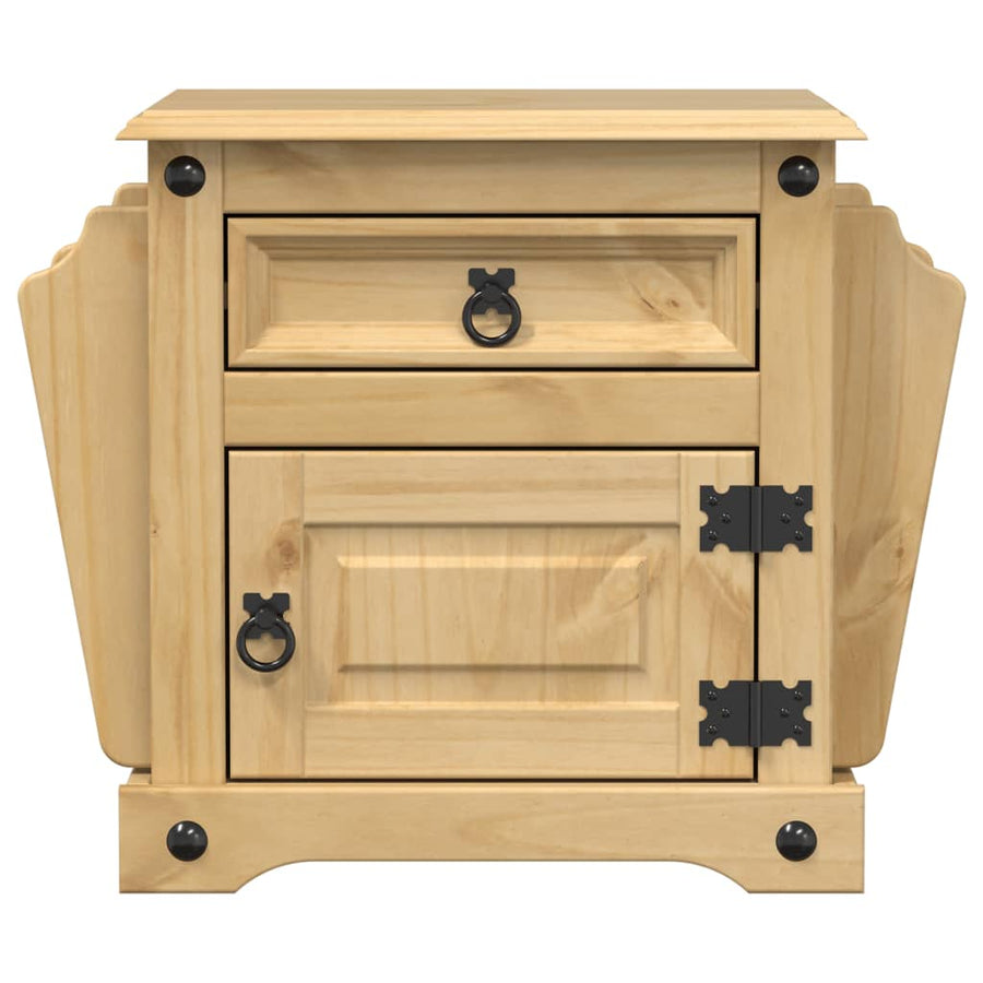 Nachtkastje Corona 45x35x47,5 cm massief grenenhout