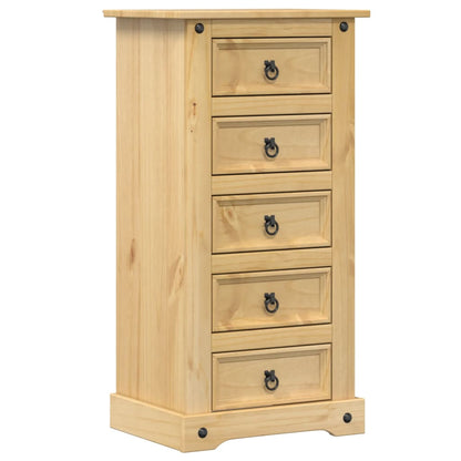 Nachtkastje Corona 53x39x103 cm massief grenenhout