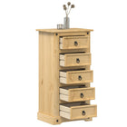 Nightstand Corona 53x39x103 cm solid pine
