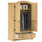 Wardrobe "Corona" 101x52x170 cm solid pine