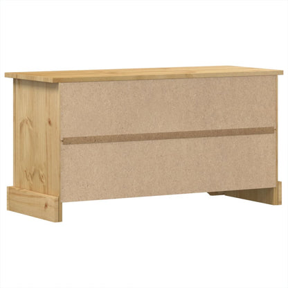 Tv-meubel Corona 100x40x52 cm massief grenenhout