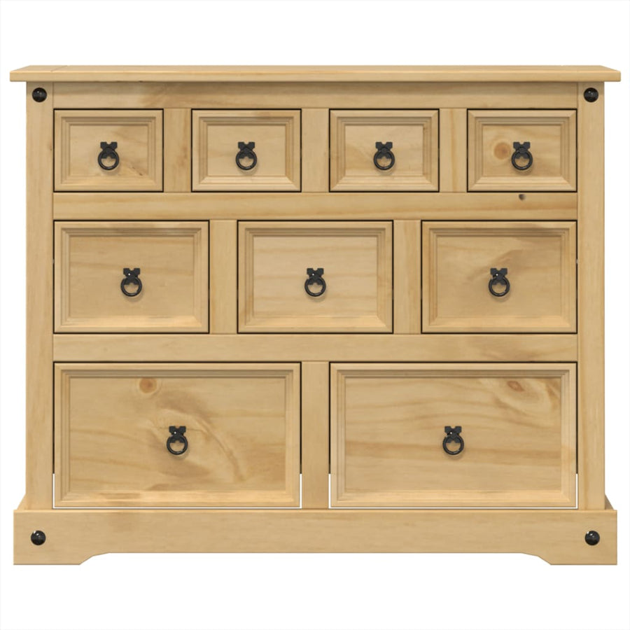 Ladekast Corona 103x46x83 cm massief grenenhout