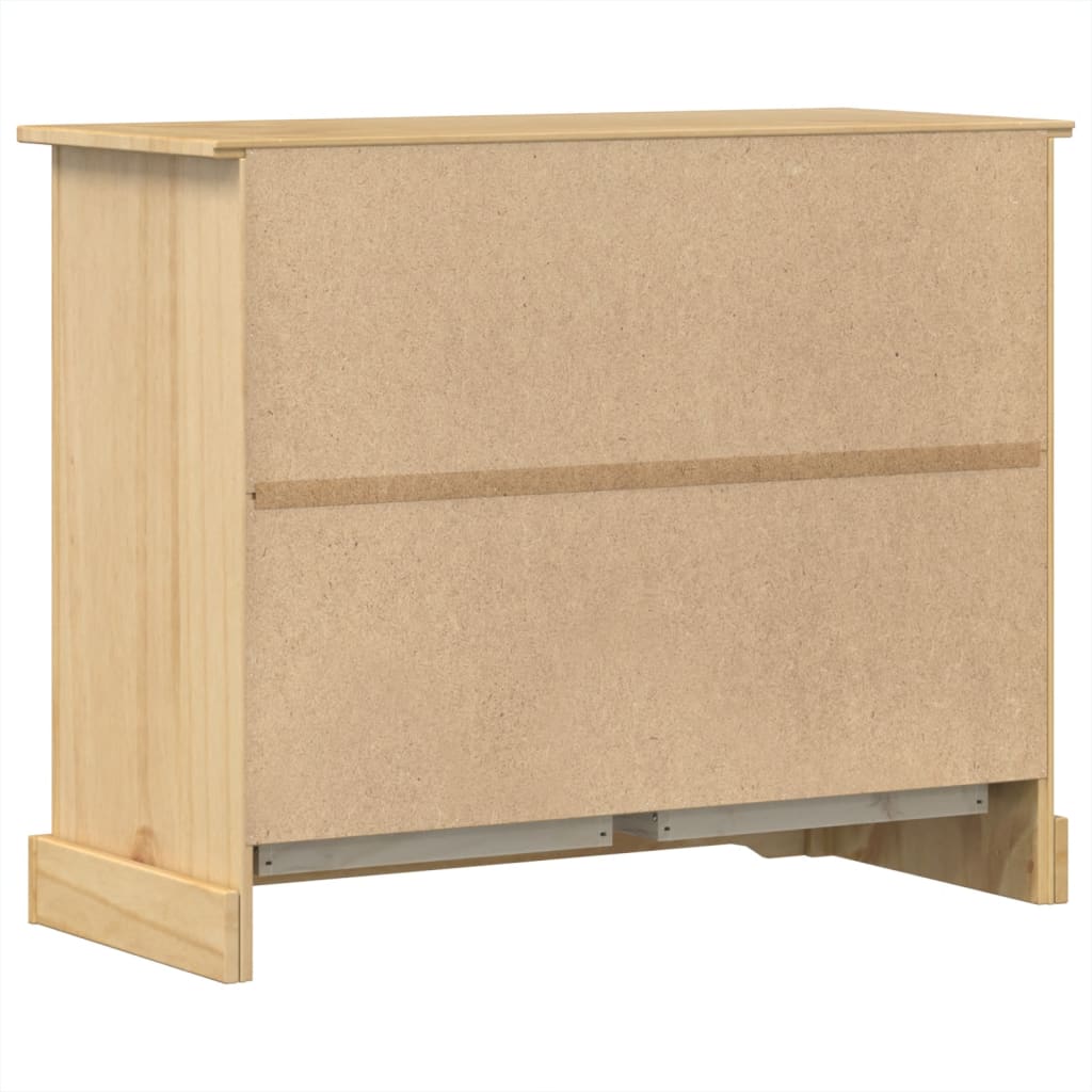 Ladekast Corona 103x46x83 cm massief grenenhout