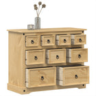 Chest of drawers Corona 101x45x82 cm solid pine wood