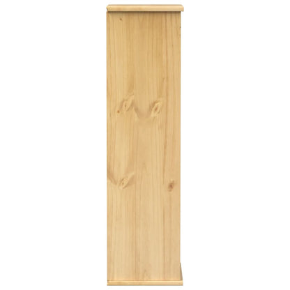 Cd-kast Corona 40x30x110 cm massief grenenhout