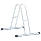 Freestanding galvanized steel bicycle kickstand for 1 bicycle