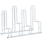 Bicycle stand for 4 bicycles, free-standing, galvanized steel