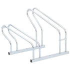 Bicycle stand for 2 bikes freestanding galvanized steel