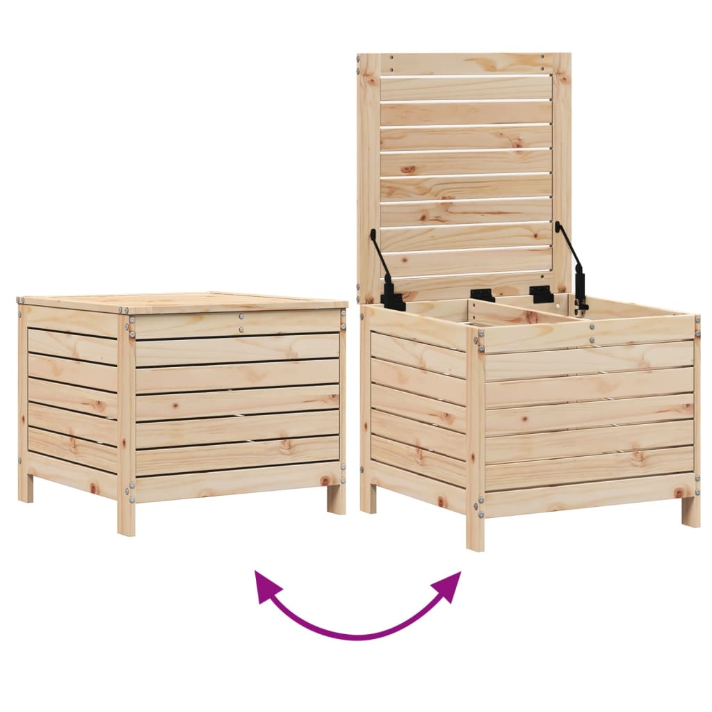 7-delige Loungeset massief grenenhout