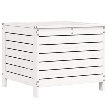 7-delige Loungeset massief grenenhout wit