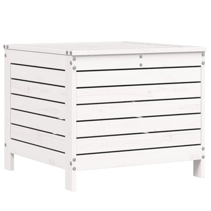 7-delige Loungeset massief grenenhout wit