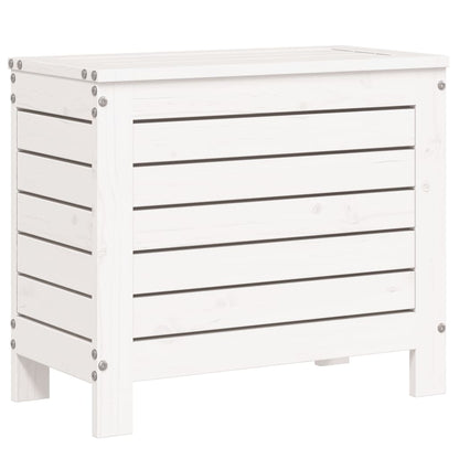 7-delige Loungeset massief grenenhout wit