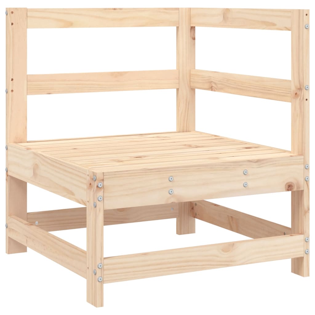 10-delige Loungeset massief grenenhout