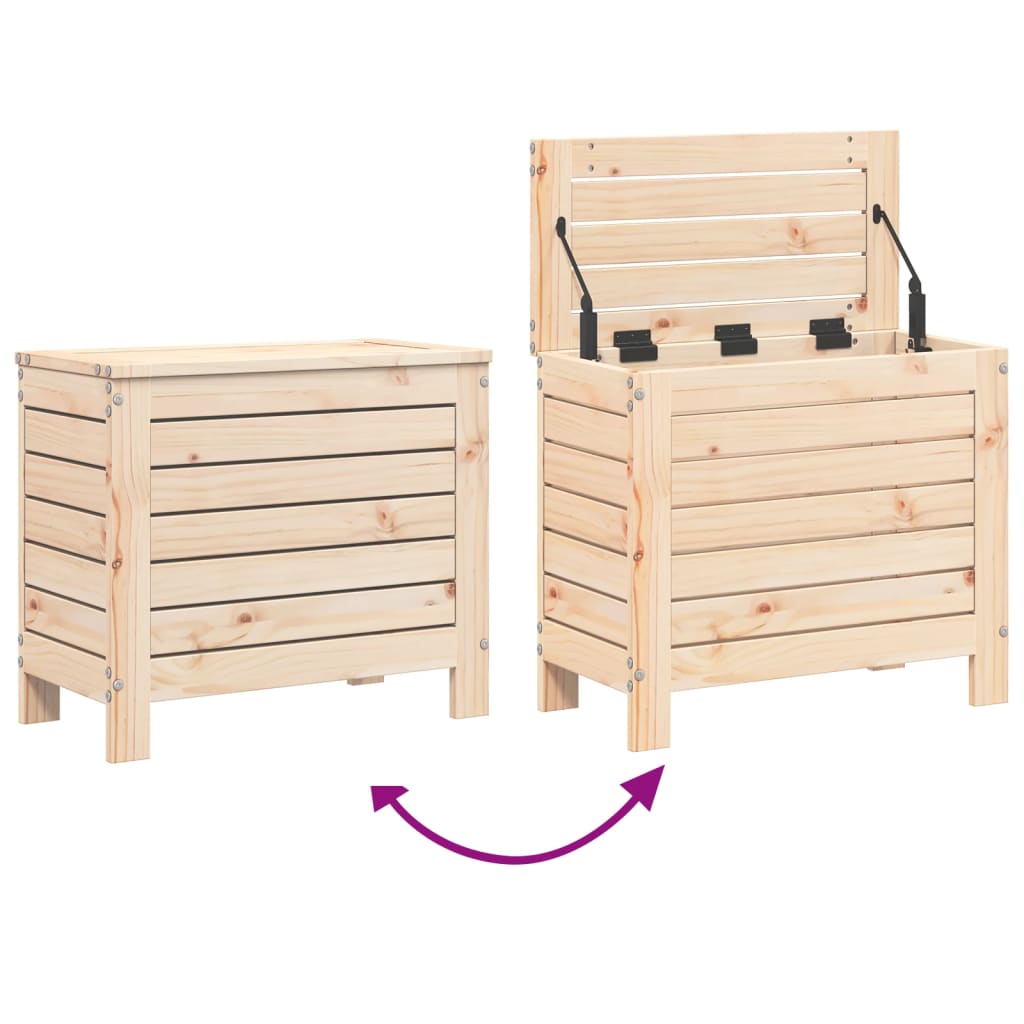 10-delige Loungeset massief grenenhout