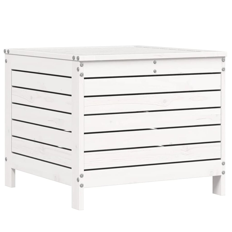 6-delige Loungeset massief grenenhout wit