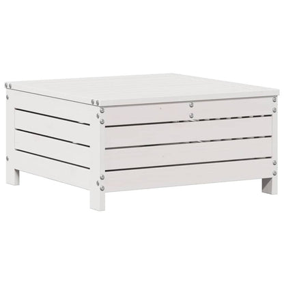 4-delige Loungeset met kussens massief grenenhout
