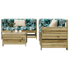 5-Piece Treated Pine Lounge Set