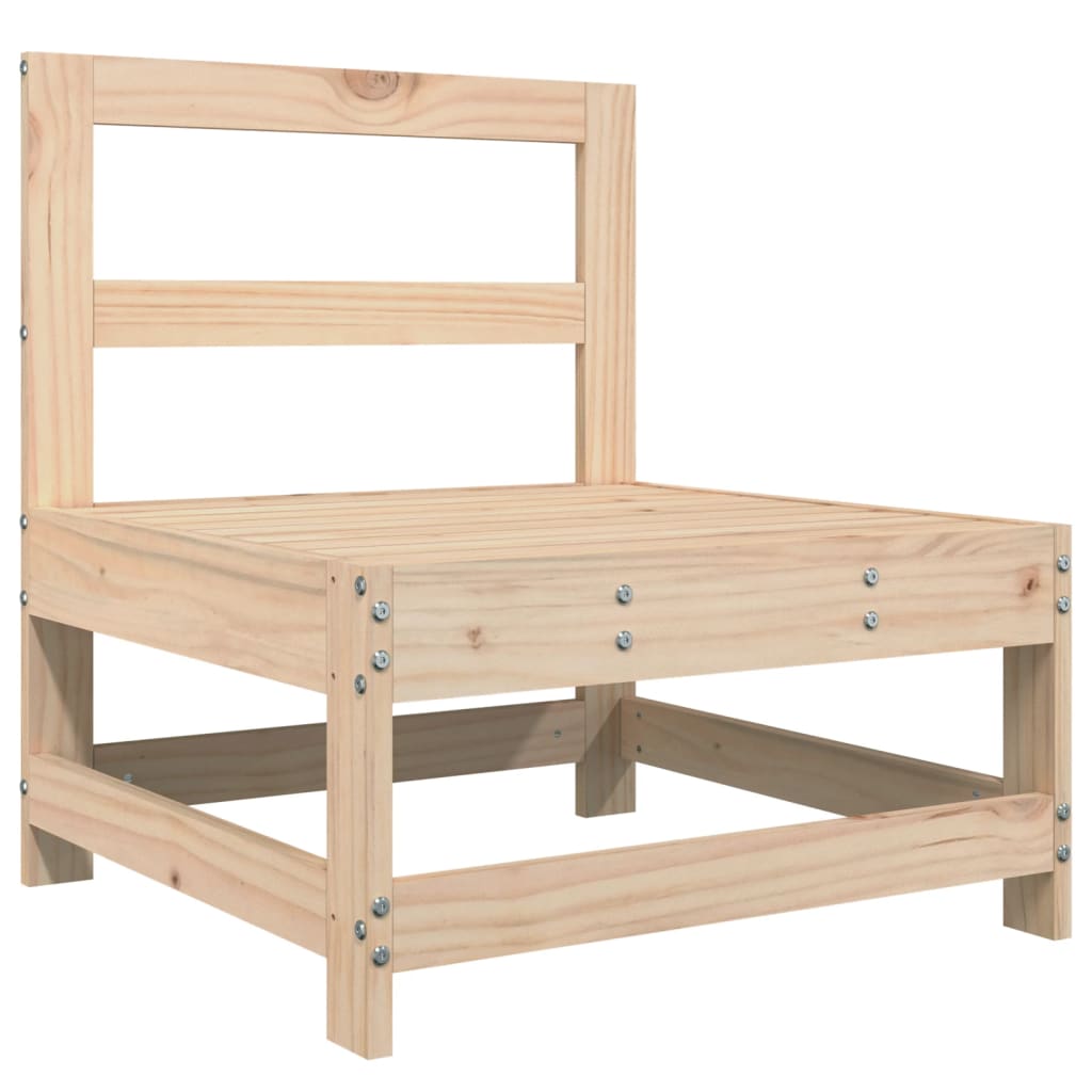 7-delige Loungeset massief grenenhout
