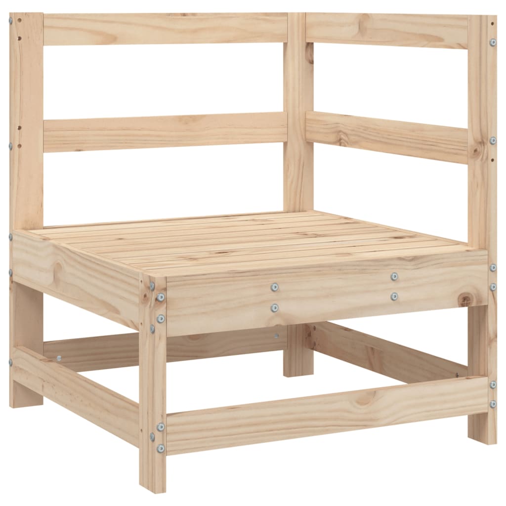7-delige Loungeset massief grenenhout