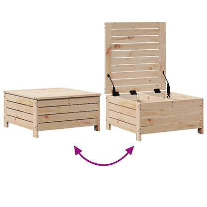 7-delige Loungeset massief grenenhout