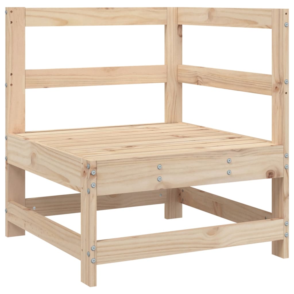 6-delige Loungeset massief grenenhout