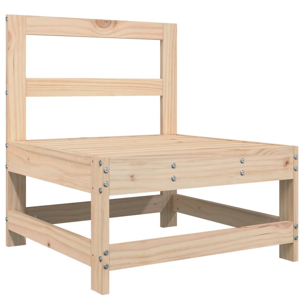 7-delige Loungeset massief grenenhout