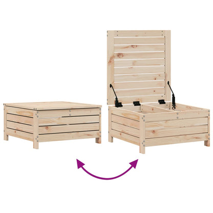 7-delige Loungeset massief grenenhout