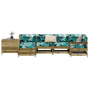 7-piece impregnated pine lounge set