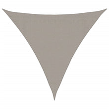 Zonnezeil 160 G/M² Driehoekig 3,6X3,6X3,6 M Hdpe Lichtgrijs 3.6 x 3.6 x 3.6 m