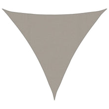 Zonnezeil 160 G/M² Driehoekig 4,5X4,5X4,5 M Hdpe Lichtgrijs 4.5 x 4.5 x 4.5 m