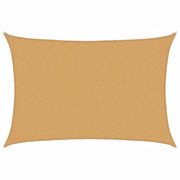 Sun Shade Sail 160 G/M² Rectangular 2X2.5 M HDPE Colored Sand 2 x 2.5 m
