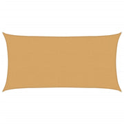 Sun Shade Sail 160 G/M² Rectangular 2.5X4.5 M HDPE Colored Sand 2.5 x 4.5 m