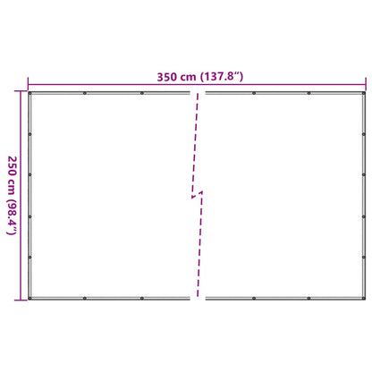 Aanhangwagennet 2,5X3,5 M Hdpe 2.5 x 3.5 m