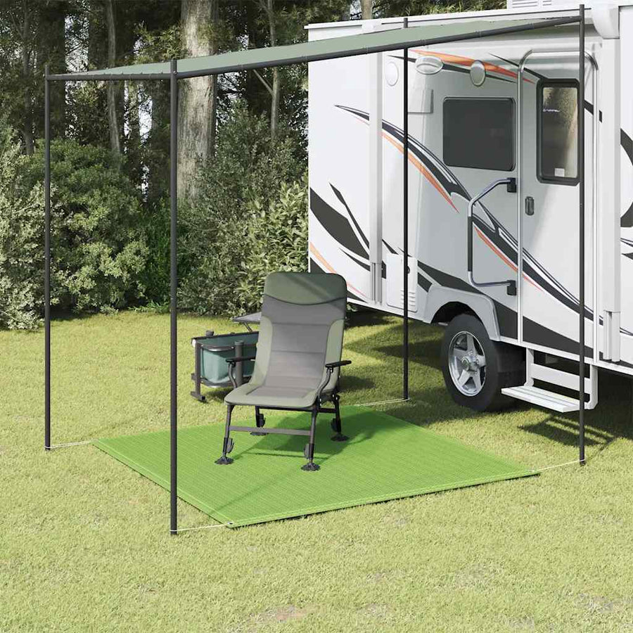 Tenttapijt Hdpe Lichtgroen 200 x 200 cm