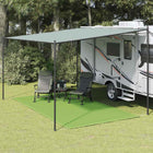 Awning carpet 250x350 cm HDPE light green