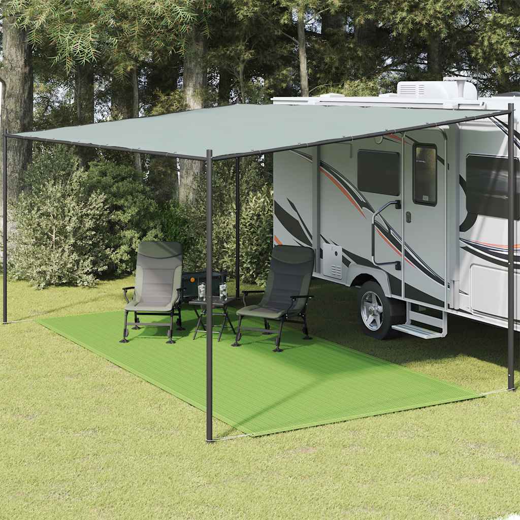 Tenttapijt 250X500 Cm Hdpe Lichtgroen