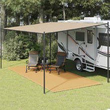 Tenttapijt 250x600 cm HDPE zandkleurig