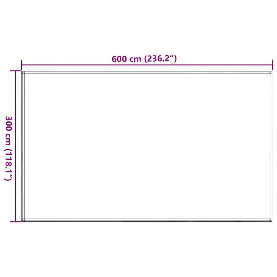 Tenttapijt 300X600 Cm Hdpe Zandkleurig