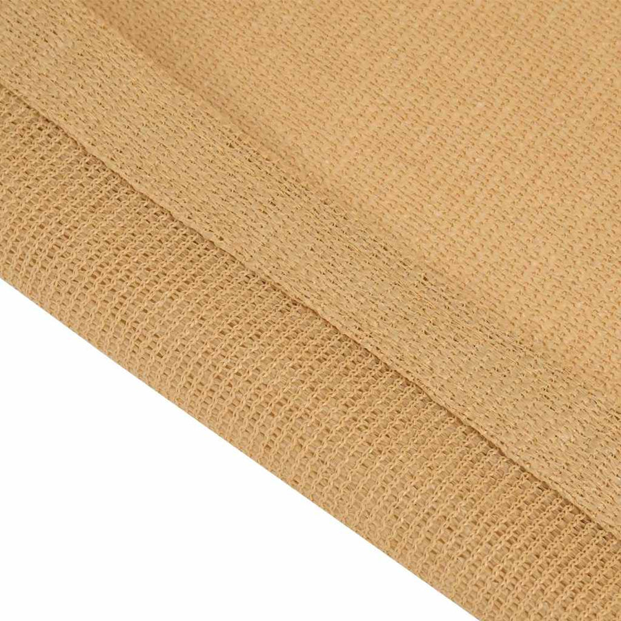 Tenttapijt 400x600 cm HDPE zandkleurig