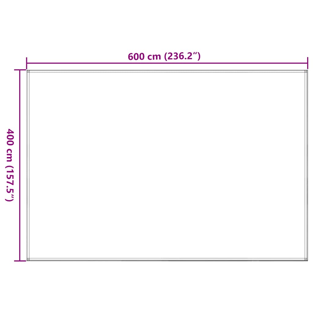 Tenttapijt 400x600 cm HDPE zandkleurig