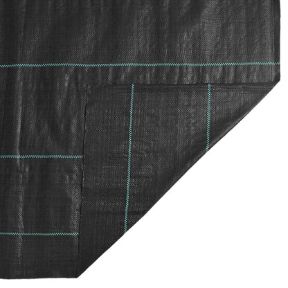 Worteldoek 1x5 m polypropeen zwart