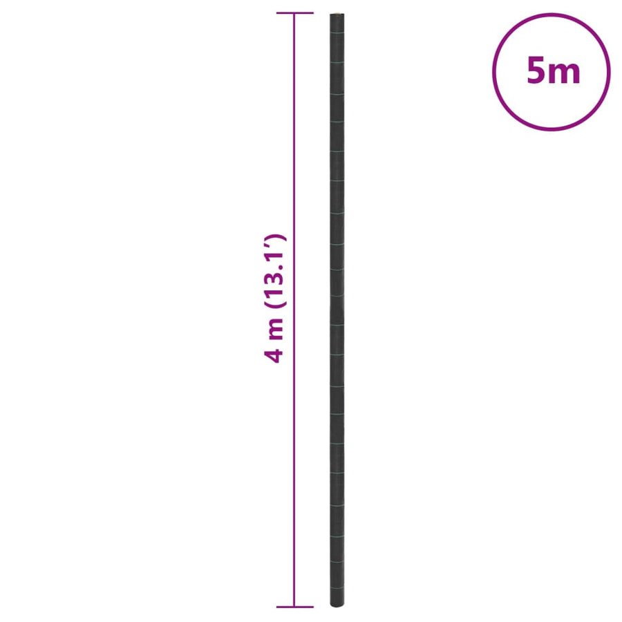 Worteldoek 4x5 m polypropeen zwart