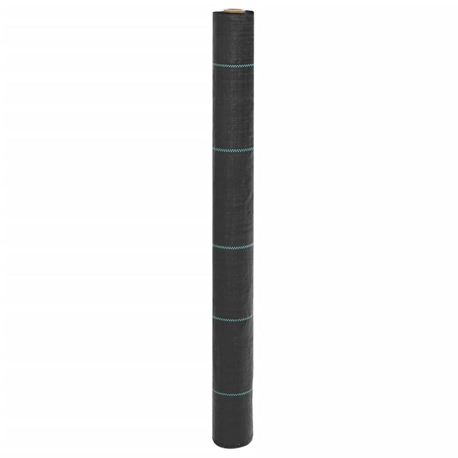 Worteldoek 1x25 m polypropeen zwart