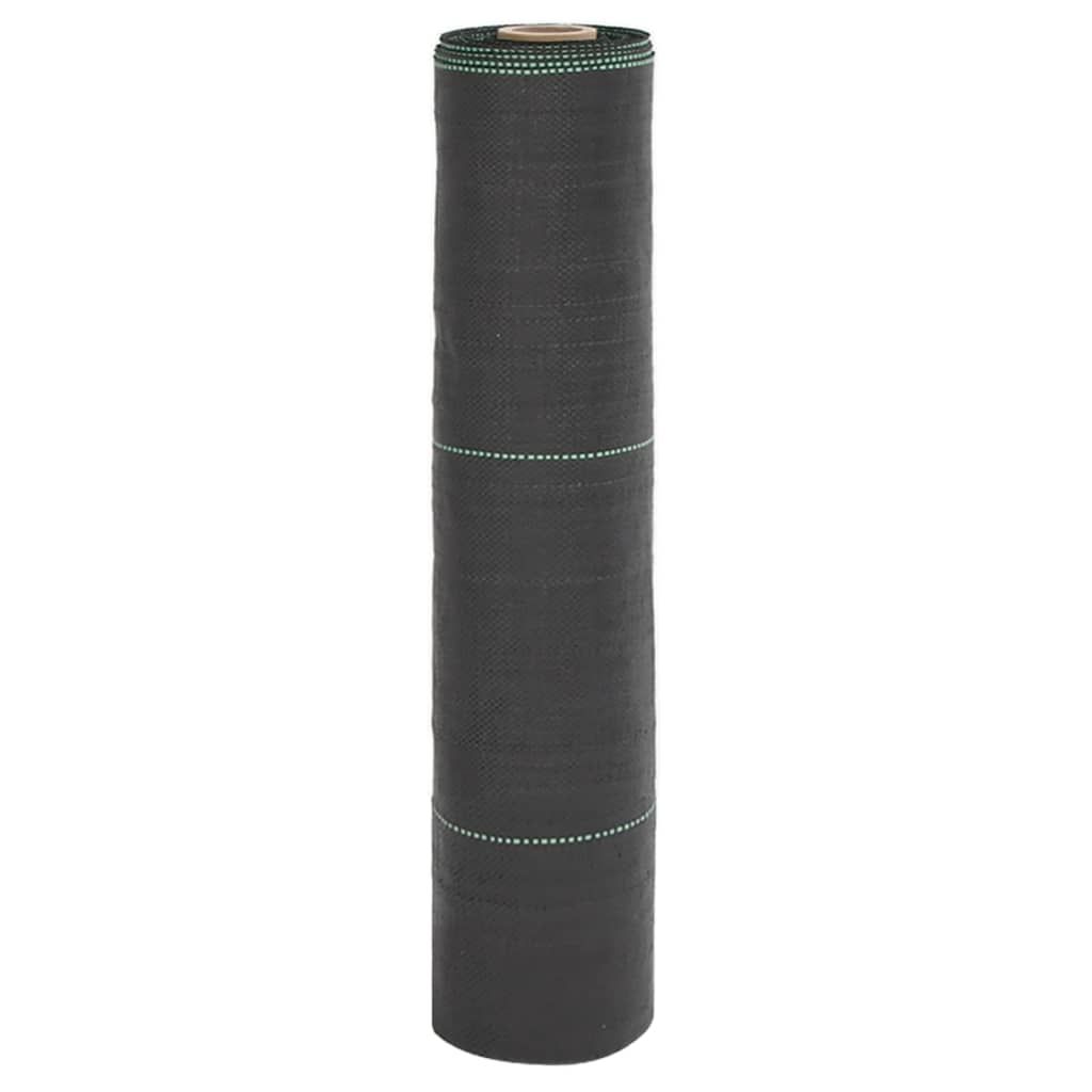 Worteldoek 0,5X25 M Polypropeen Zwart 0.5 x 25 m (150 g/m²)