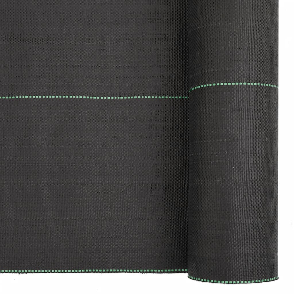 Worteldoek 0,5X25 M Polypropeen Zwart 0.5 x 25 m (150 g/m²)