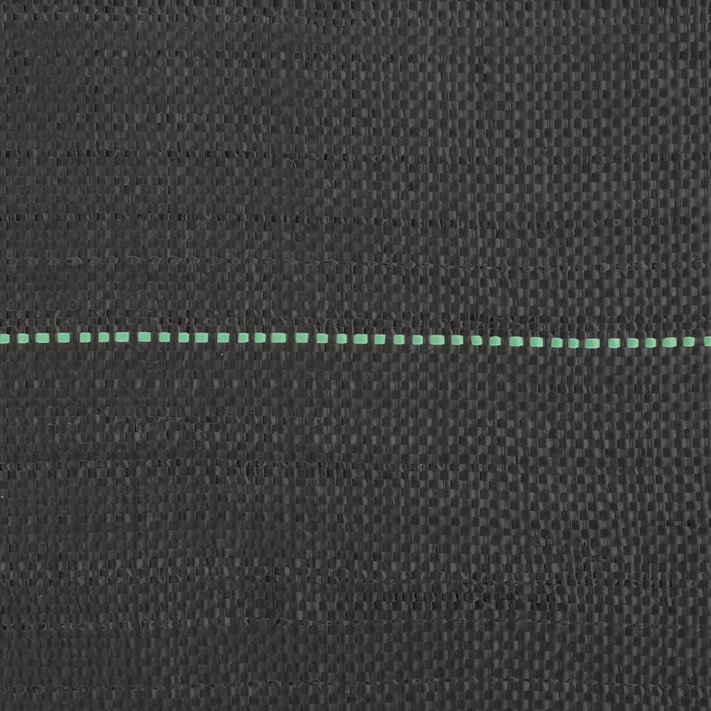 Worteldoek 1x10 m polypropeen zwart