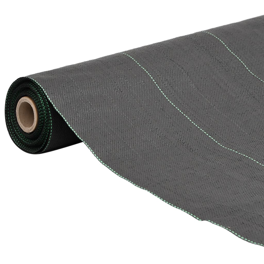 Worteldoek 2X50 M Polypropeen Zwart 2 x 50 m (150 g/m²)