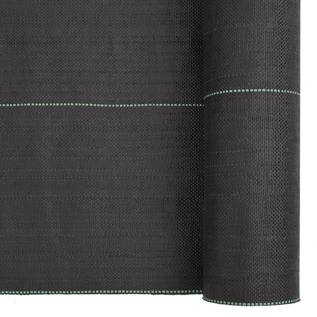 Worteldoek 2X50 M Polypropeen Zwart 2 x 50 m (150 g/m²)