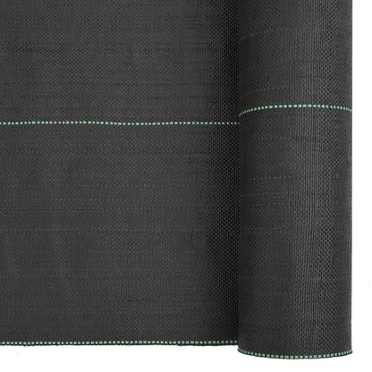 Worteldoek 2X50 M Polypropeen Zwart 2 x 50 m (150 g/m²)